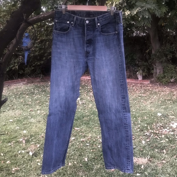 Levi’s Original Button Fly 501 Jeans, Size 34X32 - Picture 2 of 9